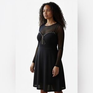 Torrid Black Studded Dress